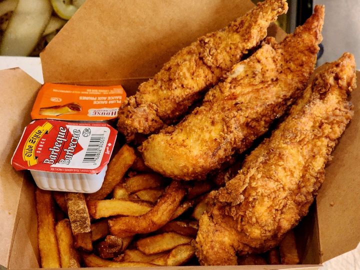 Chicken Fingers & Fries at Fearless Meat
