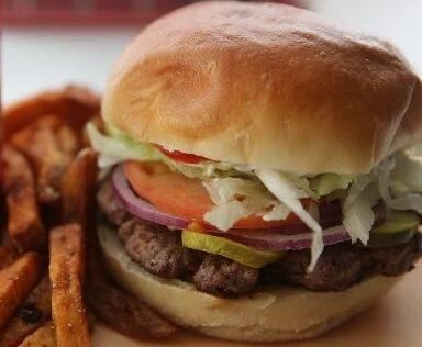 Beach Burger at Fearless Meat